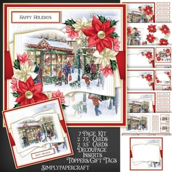 A Christmas Shopping Story Open Book Mini Kit 3
