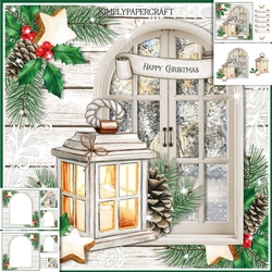 Rustic Lantern In The Window Mini Kit