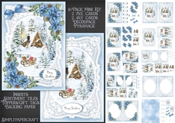 Winter Cabin in the Woods Mini Kit 2