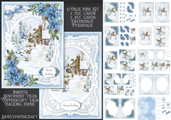 Winter Cabin in the Woods Mini Kit 3