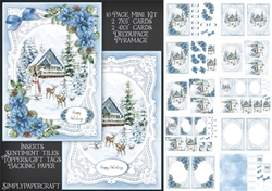 Winter Cabin in the Woods Mini Kit 4