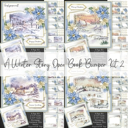 A Winter Story Open Book Bumper Kit 2