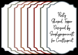 Rusty Shaped Topper PNG