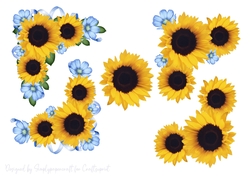 Sunflower Corner Step by Step 2