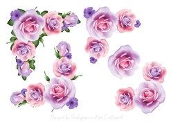 Rose Vignette Step by Step 2