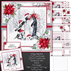 Christmas Penguins Mini Kit 6
