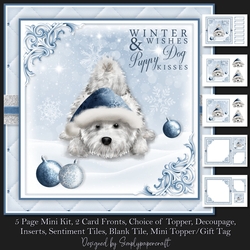Westie Christmas Mini Kit 4