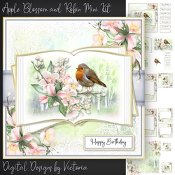 Apple Blossom and Robin Mini Kit