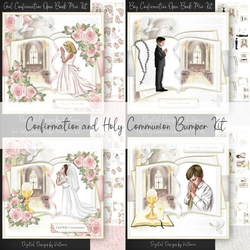 Confirmation and Holy Communion Open Book Bumper Kit