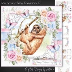 Mother and Baby Sloth Mini Kit
