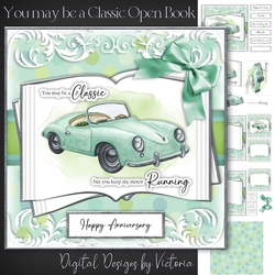 You may be a Classic but you keep my motor Running Open Book