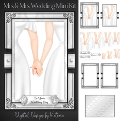 Mrs and Mrs Wedding Mini Kit