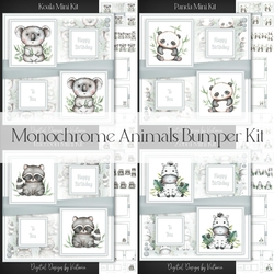 Monochrome Animals Bumper Kit