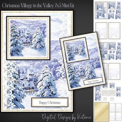 Christmas Village in the Valley 7x5 Mini Kit