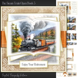 The Steam Train Open Book 3