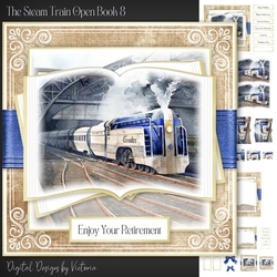 The Steam Train Open Book 8