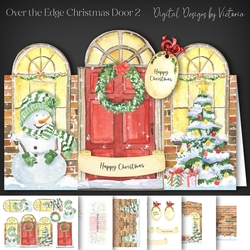 Over the Edge Christmas Door 2
