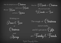 Christmas Word Art No.2