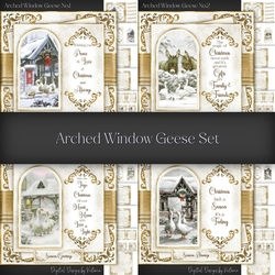 Arched Window Geese Set