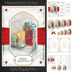 Christmas Door 7x5 No.2