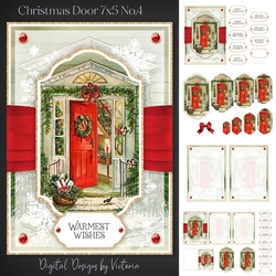 Christmas Door 7x5 No.4