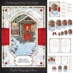 Christmas Door 7x5 No.6