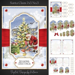 Santa Claus 7x5 No.3
