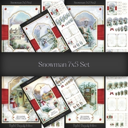 Snowman 7x5 Set