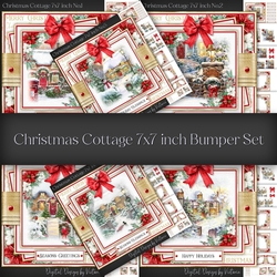 Christmas Cottage 7x7 inch Bumper Set
