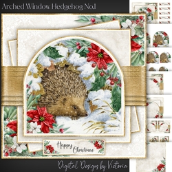 Arched Window Hedgehog No.1