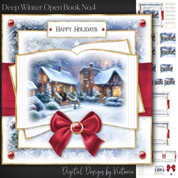 Deep Winter Open Book No.4