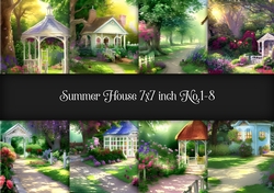 Summer House 7x7 inch No.1-8