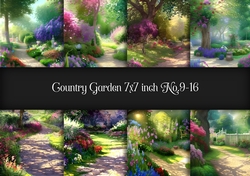 Country Garden 7x7 inch No.9-16