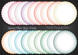 Spring Vibes Lace Doily