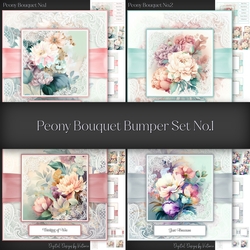 Peony Bouquet Bumper Set No.1
