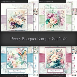 Peony Bouquet Bumper Set No.2