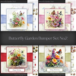 Butterfly Garden Bumper Set No.2