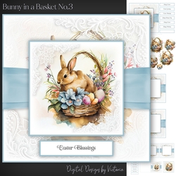 Bunny in a Basket No.3