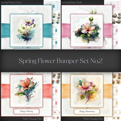 Spring Flower Bumper Set No.2