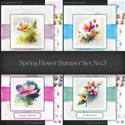 Spring Flower Bumper Set No.3