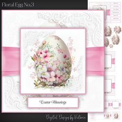 Floral Egg No.3