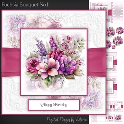 Fuchsia Bouquet No.1