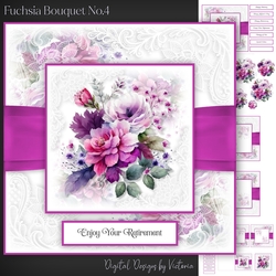 Fuchsia Bouquet No.4