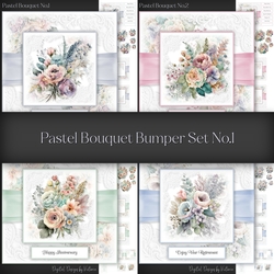 Pastel Bouquet Bumper Set No.1