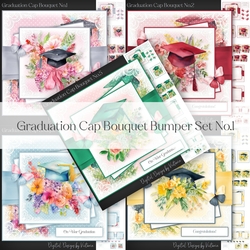 Graduation Cap Bouquet Bumper Set No.1