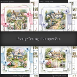 Pretty Cottage Bumper Set