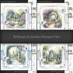 Whimsical Garden Bumper Set
