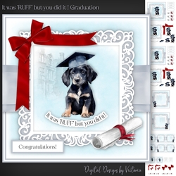 It was RUFF but you did it! Graduation