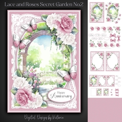 Lace and Roses Secret Garden No.2
