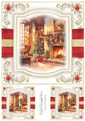 The Christmas Fireplace Toppers No.3